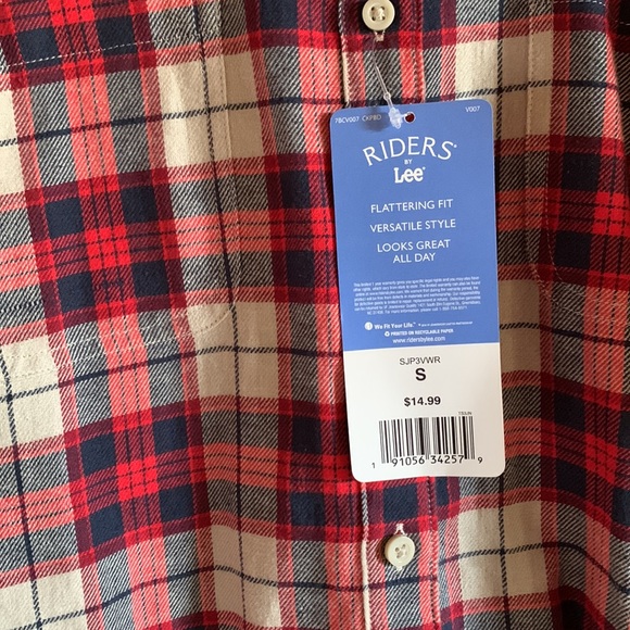 Plaid Long Sleeve Button Up - Picture 2 of 2